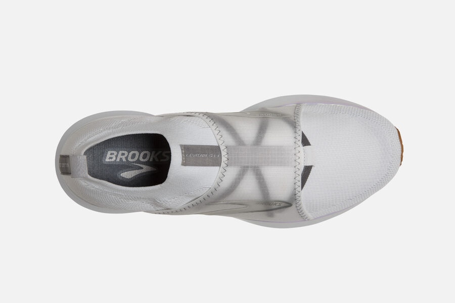 Brooks Levitate 4 Le Road Löparskor Dam - Vita/Silver - 4961-SAJOX